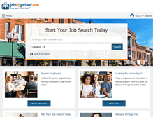 Tablet Screenshot of jobsingarland.com